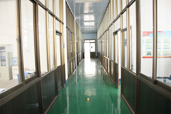 Laboratory corridor