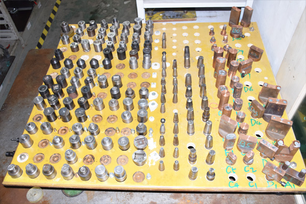 Equipment room tooling mould